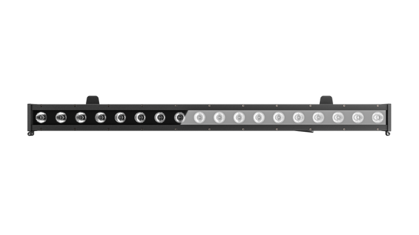 SHEHDS Waterproof LED 18x10W RGBWAUV / RGBLAC Wash Wall Light Zero Noise Outdoor