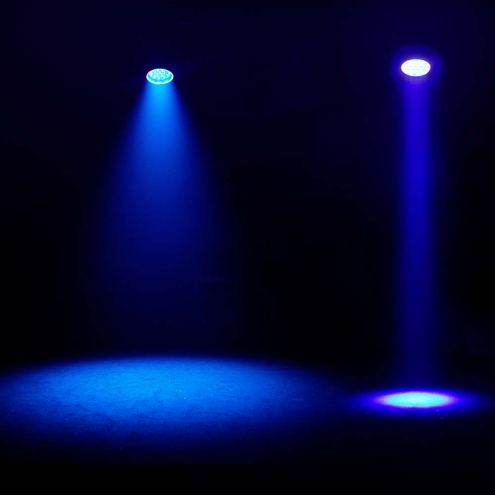 Shehds Cabezal móvil LED de 19 x 15 W, 20 W y 25 W, haz de luz con zoom y lavado, iluminación de escenario