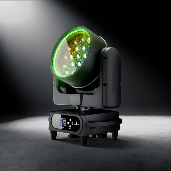 SHEHDS APP Control 19 x Series LED Pixel Zoom Wash Moving Head Light