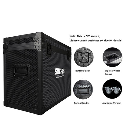 SHEHDS App Control 200W/300W COB Par Light with Barndoor Spot Zoom Stage Light