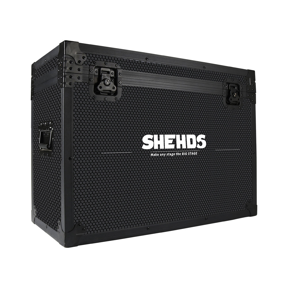 SHEHDS 2/3/4/6 Arms LED Beam Moving Head Lights 50W/80W/100W/120W RGBW Stage Lighting with Wireless Remote Control for Party Bar DJs