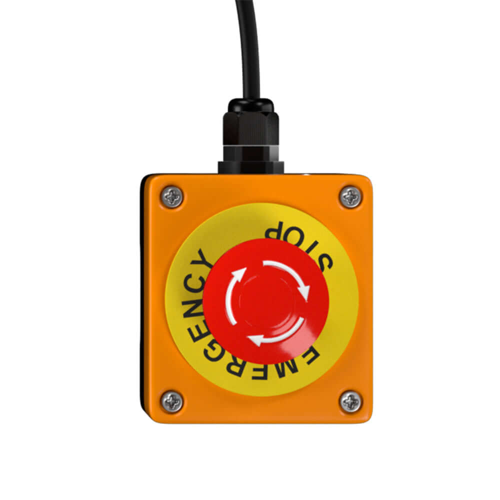 Interruptor de emergencia con enclavamiento remoto para luz láser de 3/5/10 metros | Dispositivo de control de seguridad