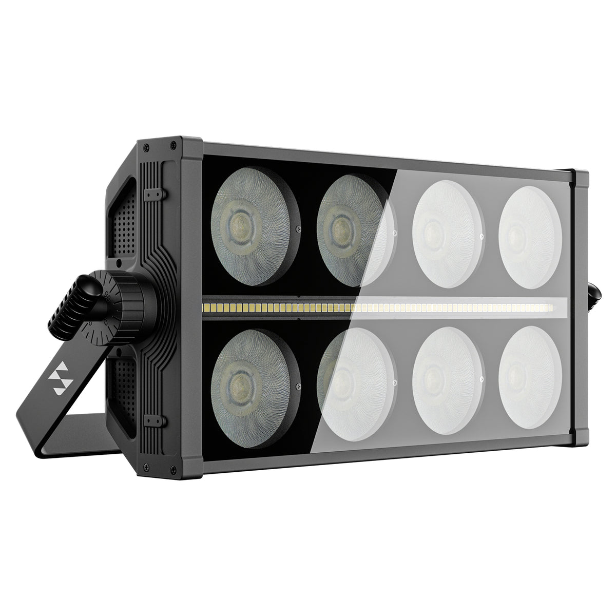 SHEHDS 350W RGBW Flood Wash Light / Strobe Light / Blinder Wash Light