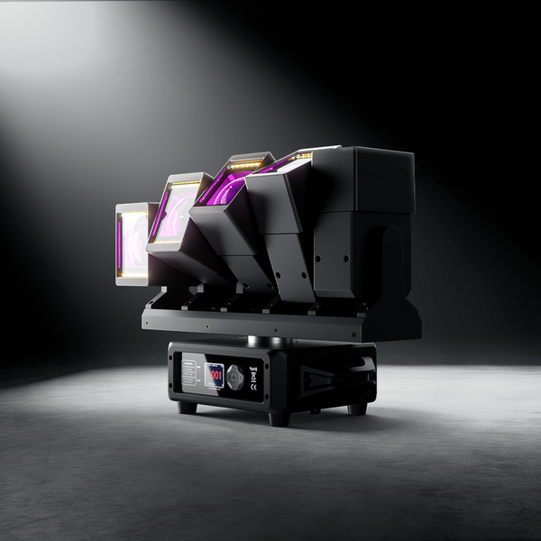 GalaxyJet LED Beam 5x60W RGBW 5 Moving Head Wave Bar Light Matrix Lighting For DJ Club Party
