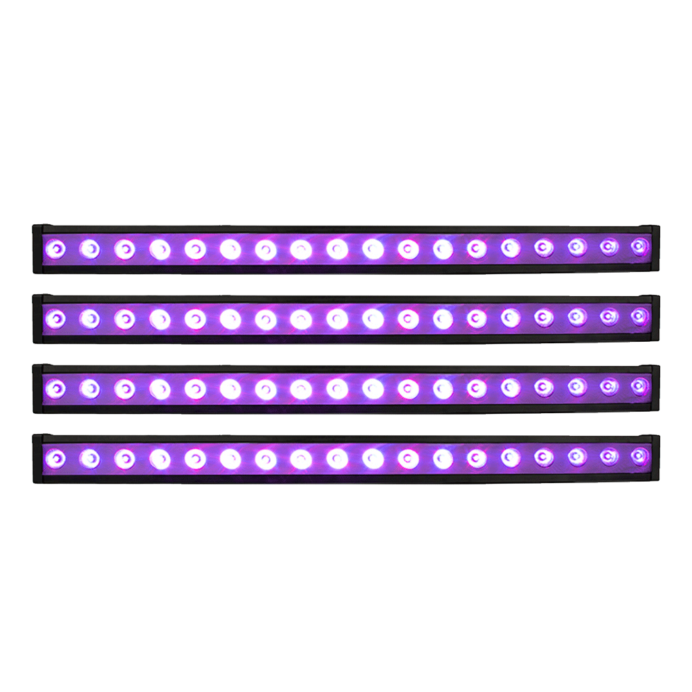 SHEHDS Waterproof 18x12W RGBW 4IN1 Led Wall Wash Light Led Bar Line Bar For DJ Outdoor Horse Race Lamp