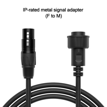 DMX Signal Cables IP65 Waterproof / Standard DMX Lighting Cables