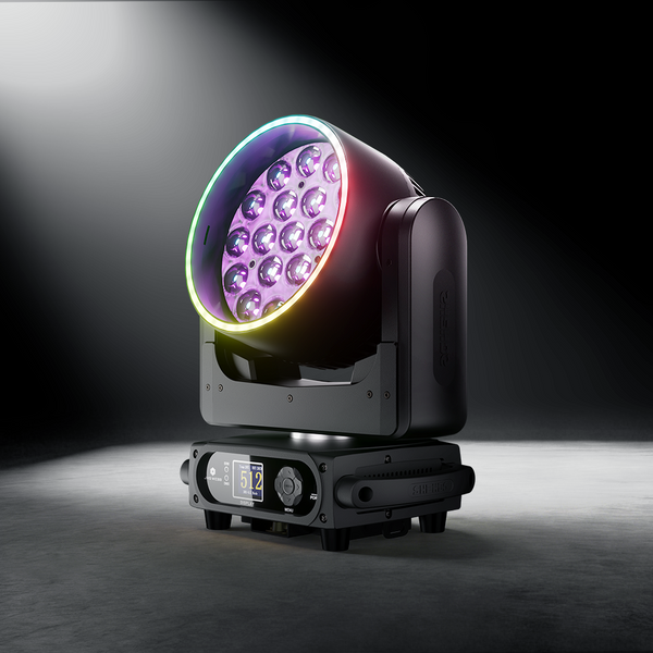 SHEHDS APP Control IP66 19 x Series LED Pixel Zoom Wash Moving Head Light