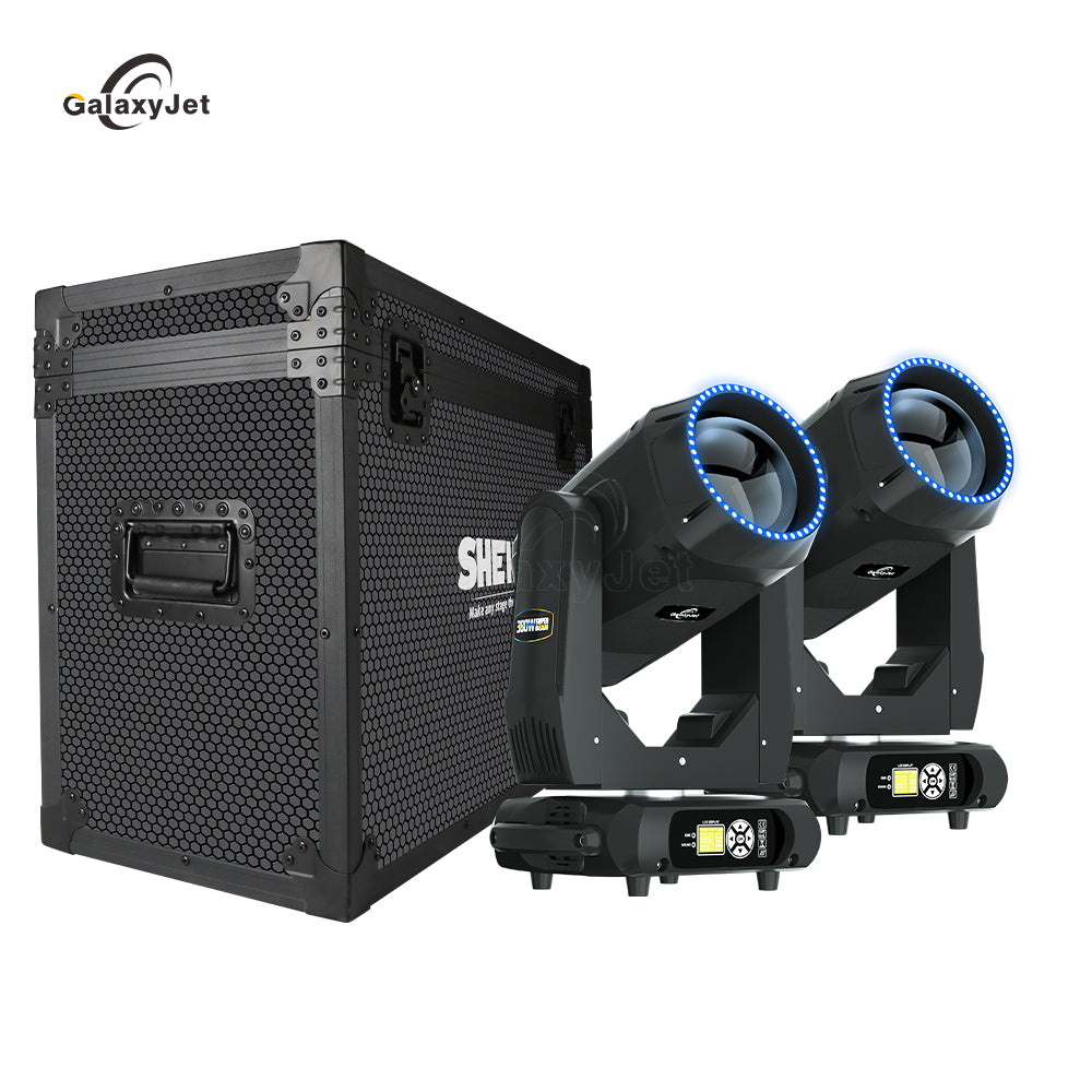 GalaxyJet Beam 380W 19R Moving Head Lighting with Ring Effect High Power and RDM Function Good For Concert LiveShow