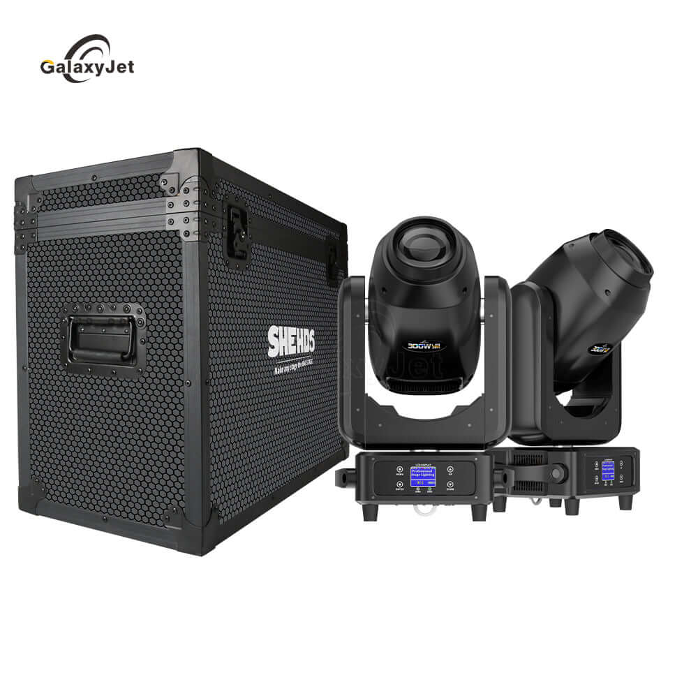 Projecteur LED 300W SHEHDS GalaxyJet – Effets Beam, Gobo, Wash – DMX512 – Pour Scène, Fête, KTV