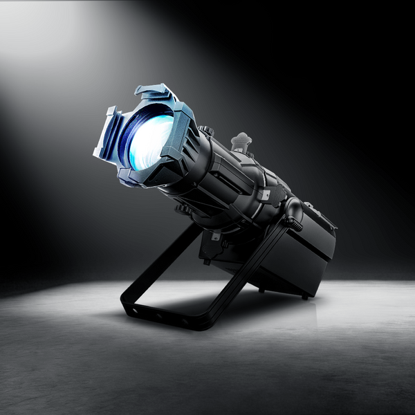 LED Fixed Focus LEKO 250W/350W Profile Spotlight - RGBWAUV/RGBLAC/RGBW/RGBL/Warm+Cool White | Four-leaf Manual Shutters