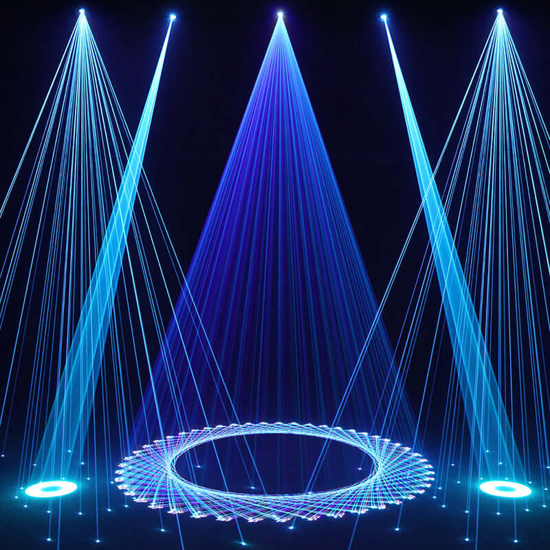 Constellaser APP Control 6W Laser Light series RGB Animation Scanner DMX512