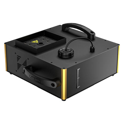 SHEHDS 1500W RGB LED Fog Machine with 24x3W Lights DMX & Remote Control Fog Effect – rear or alternate product view