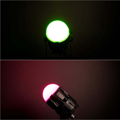 SHEHDS Waterproof 150W RGBLAC COB Linkable Par Light with App Control