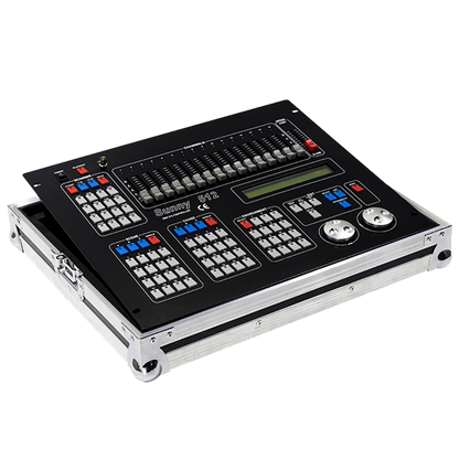 SHEHDS Sunny512-kanalen DMX512 DMX-controllerconsole DJ-discoapparatuur DMX-verlichtingsconsoles Professionele podiumverlichting Bedieningsapparatuur