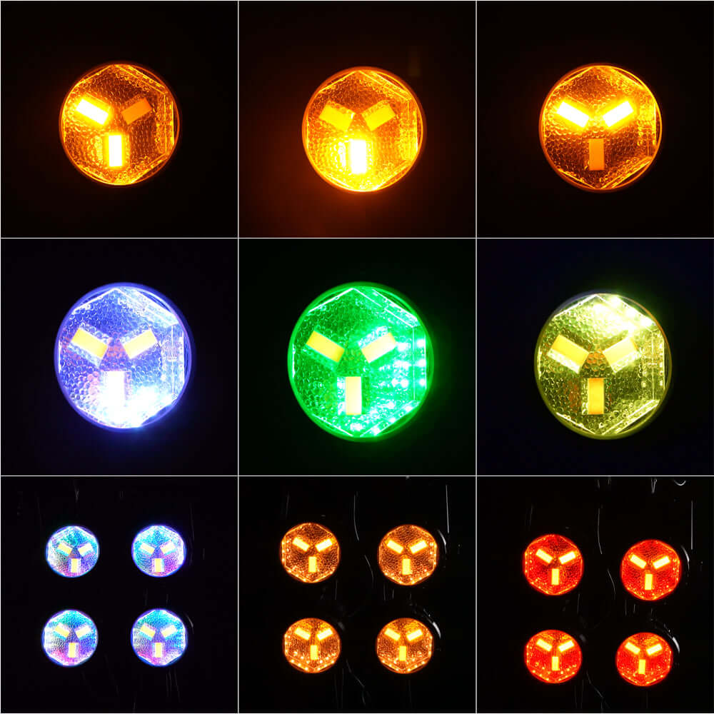 SHEHDS Waterproof 100W Retro Style Linkable LED Par Light with Mobile App Control