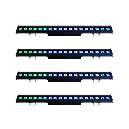 SHEHDS Luz de Pared Wash LED Impermeable 18x10W RGBWAUV / RGBLAC Sin Ruido Exterior