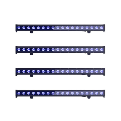 SHEHDS Luz de Pared Wash LED Impermeable 18x10W RGBWAUV / RGBLAC Sin Ruido Exterior