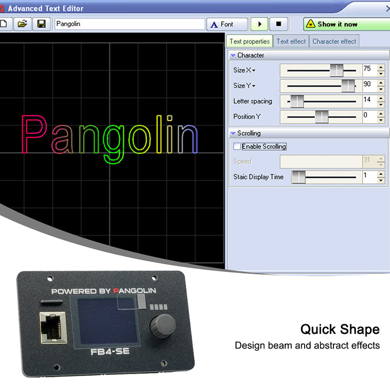 SHEHDS × Pangolin  Professional Laser Control Solutions Officially licensed Seamlessly compatible