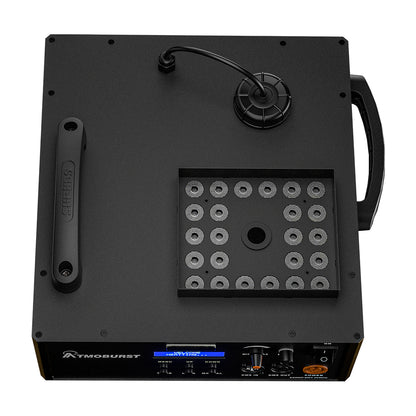 SHEHDS 1500W RGB LED Fog Machine with 24x3W Lights DMX & Remote Control Fog Effect – product feature view