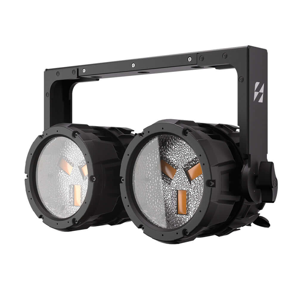 SHEHDS Waterproof 100W Retro Style Linkable LED Par Light with Mobile App Control