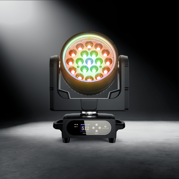 SHEHDS Waterproof LED Moving Head Light 19x15W / 20W / 25W Beam Wash Zoom IP66 Stage Lighting