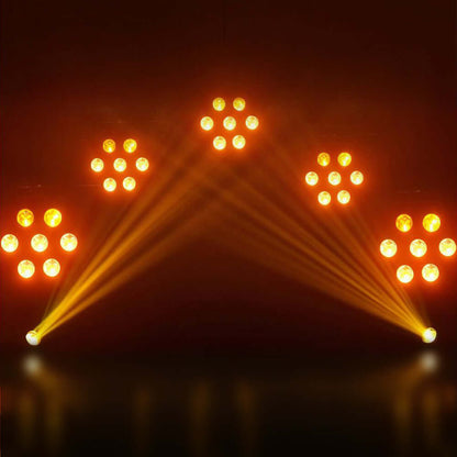 SHEHDS Waterproof 100W Retro Style Linkable LED Par Light with Mobile App Control