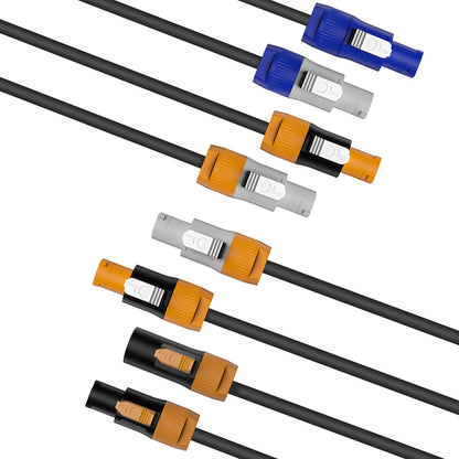 Power Link Cables IP65 Waterproof / Standard Hand in Hand Powerlink Connection