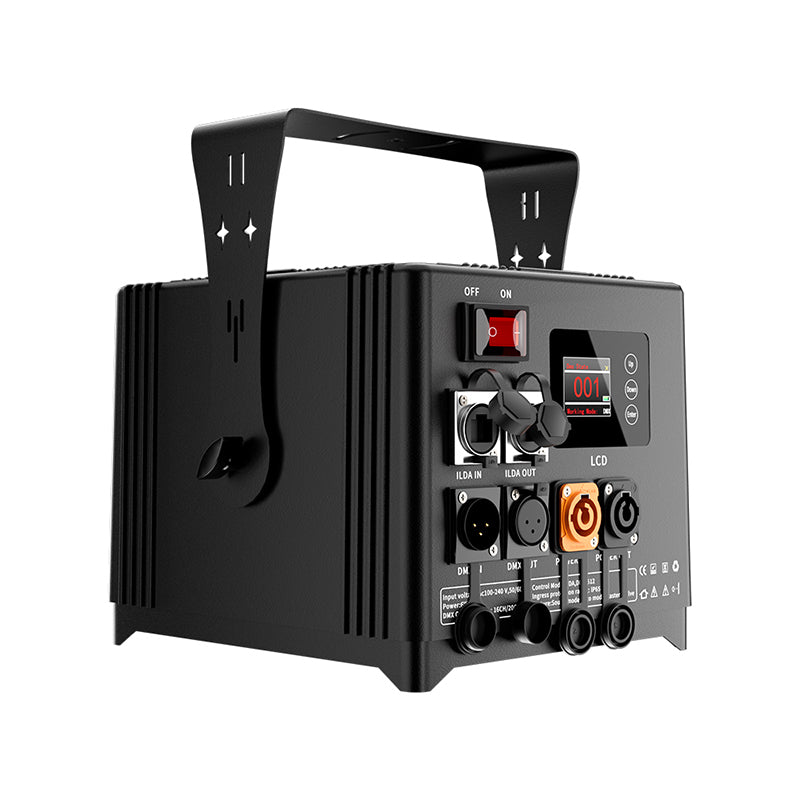 ConstelLaser impermeable 6W RGB animación luz láser recargable carcasa de una pieza pantallas táctiles