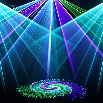 Constellaser 3W Moving Head-laserlicht voor nachtclub DJ Disco Stage LiveShow