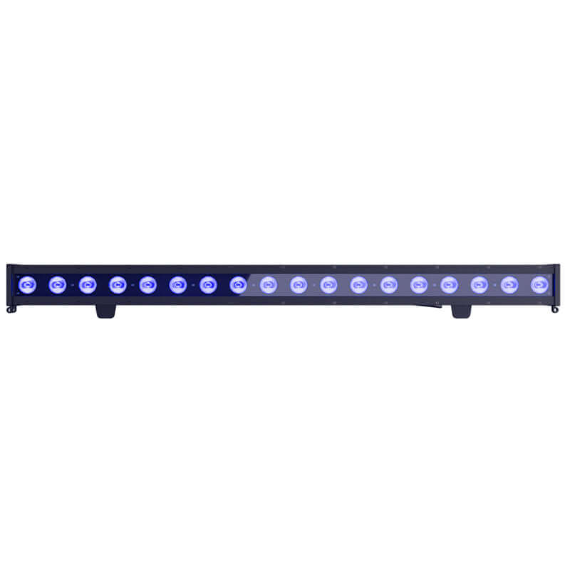 SHEHDS Waterproof LED 18x10W RGBWAUV / RGBLAC Wash Wall Light Zero Noise Outdoor