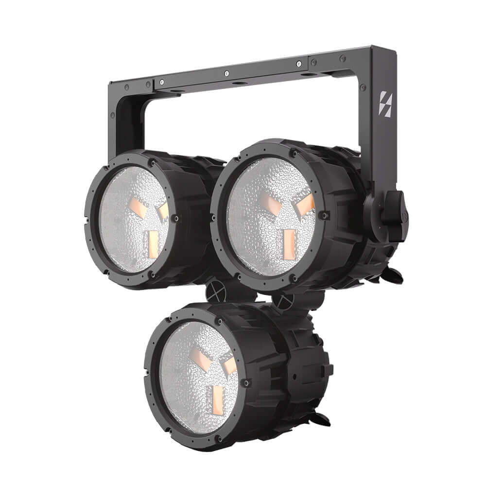 SHEHDS Waterproof 100W Retro Style Linkable LED Par Light with Mobile App Control