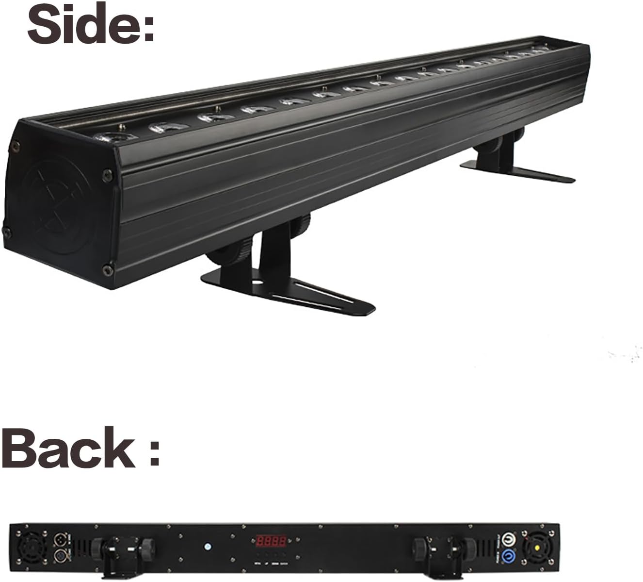 LED Wall Wash Light Bar 6in1 RGBWA+UV Stage Effect Lighting