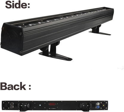 LED Wall Wash Light Bar 6in1 RGBWA+UV Stage Effect Lighting