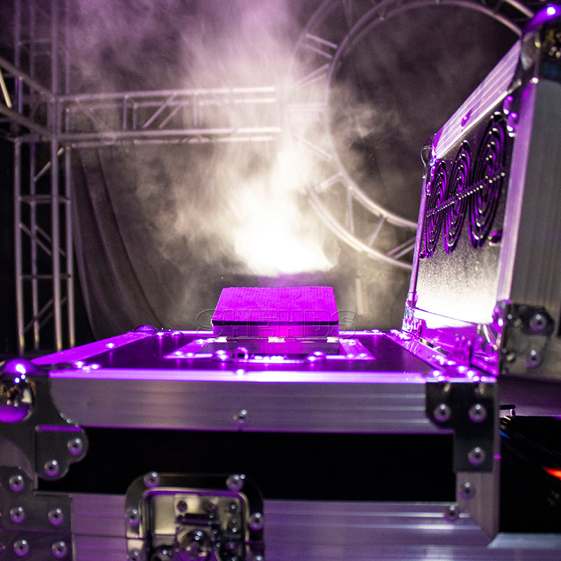 660W Haze Machine With Flight Case DMX Stage Professional Fogger Equipment Remote Control Smoke Hazer Hall Music Concert DJ