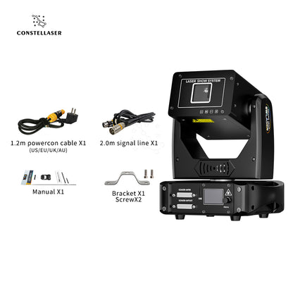 Constellaser 6W Moving Head Laser Light For Wedding DJ Club Theater Performance stage