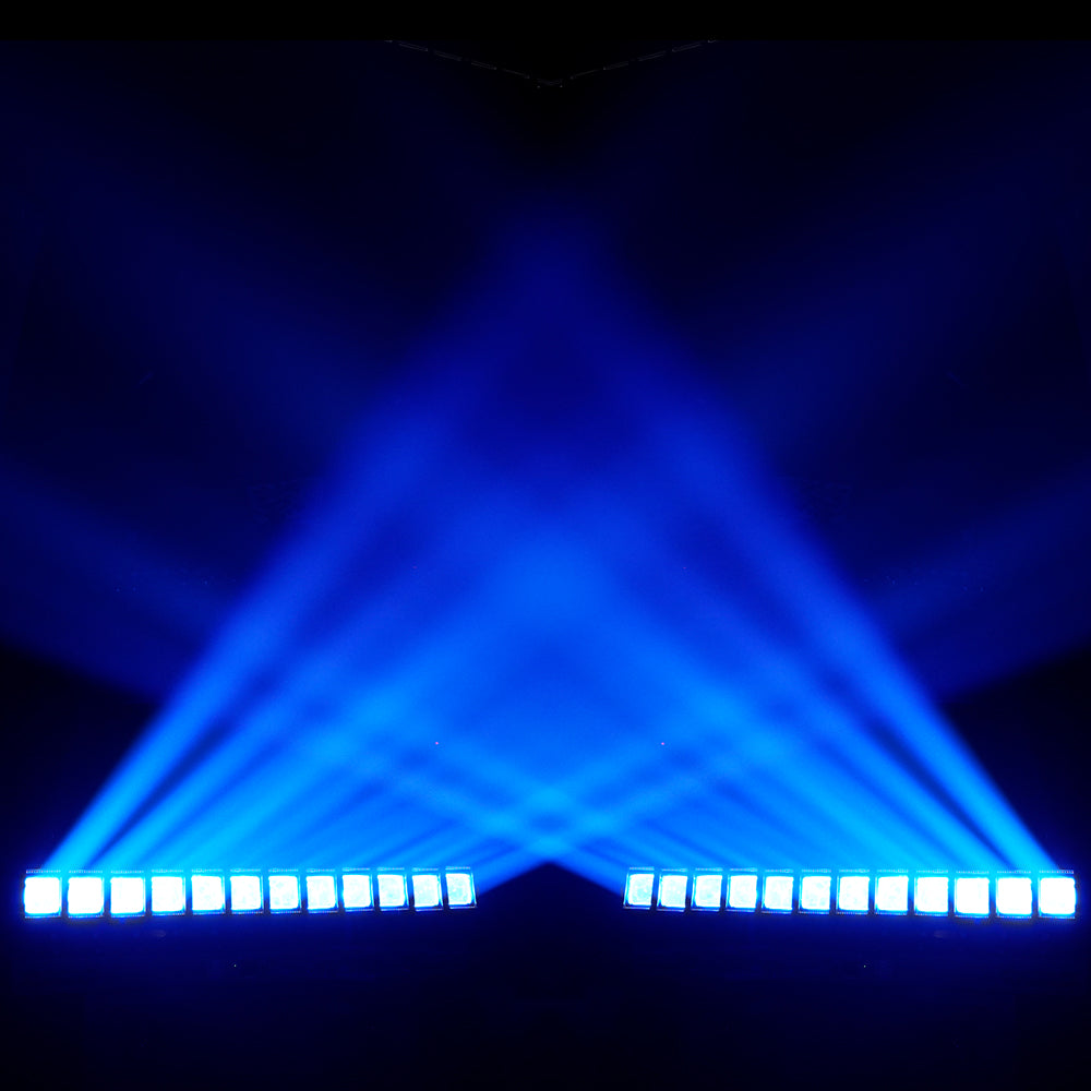 GalaxyJet LED 12x60W RGBW 12 Moving Head Wave Bar Light Beam & Wash Stage Lighting
