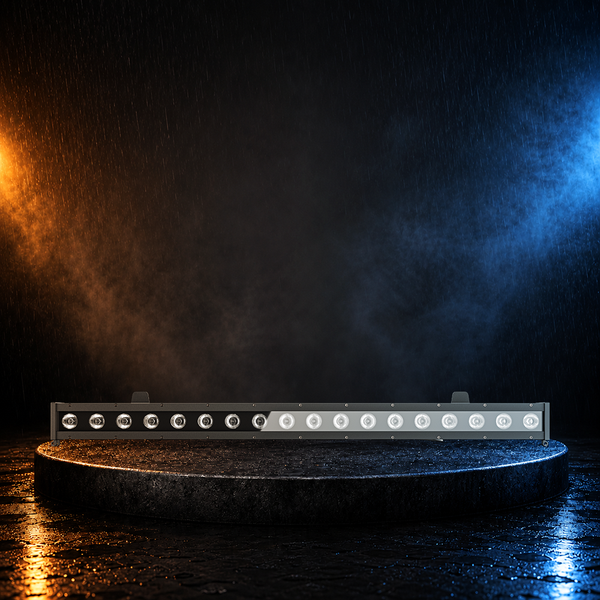 SHEHDS Wasserdichte LED 18x10W RGBWAUV / RGBLAC Wall Wash Leuchte, geräuschlos, Outdoor