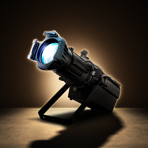 LED Fixed Focus LEKO 250W/350W Profile Spotlight - RGBWAUV/RGBLAC/RGBW/RGBL/Warm+Cool White | Four-leaf Manual Shutters