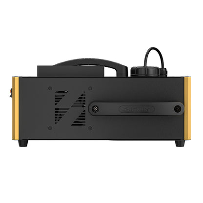 SHEHDS 1500W RGB LED Fog Machine with 24x3W Lights DMX & Remote Control Fog Effect – product feature view
