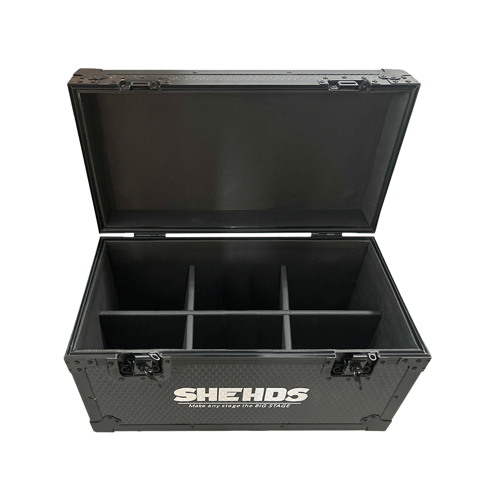 Flight Case For SHEHDS IP65 Waterproof LED Par Light 18x18W 6in1 RGBWA+UV Outdoor Stage Light