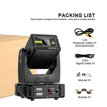 Constellaser APP Control 6W Laser Light series RGB Animation Scanner DMX512