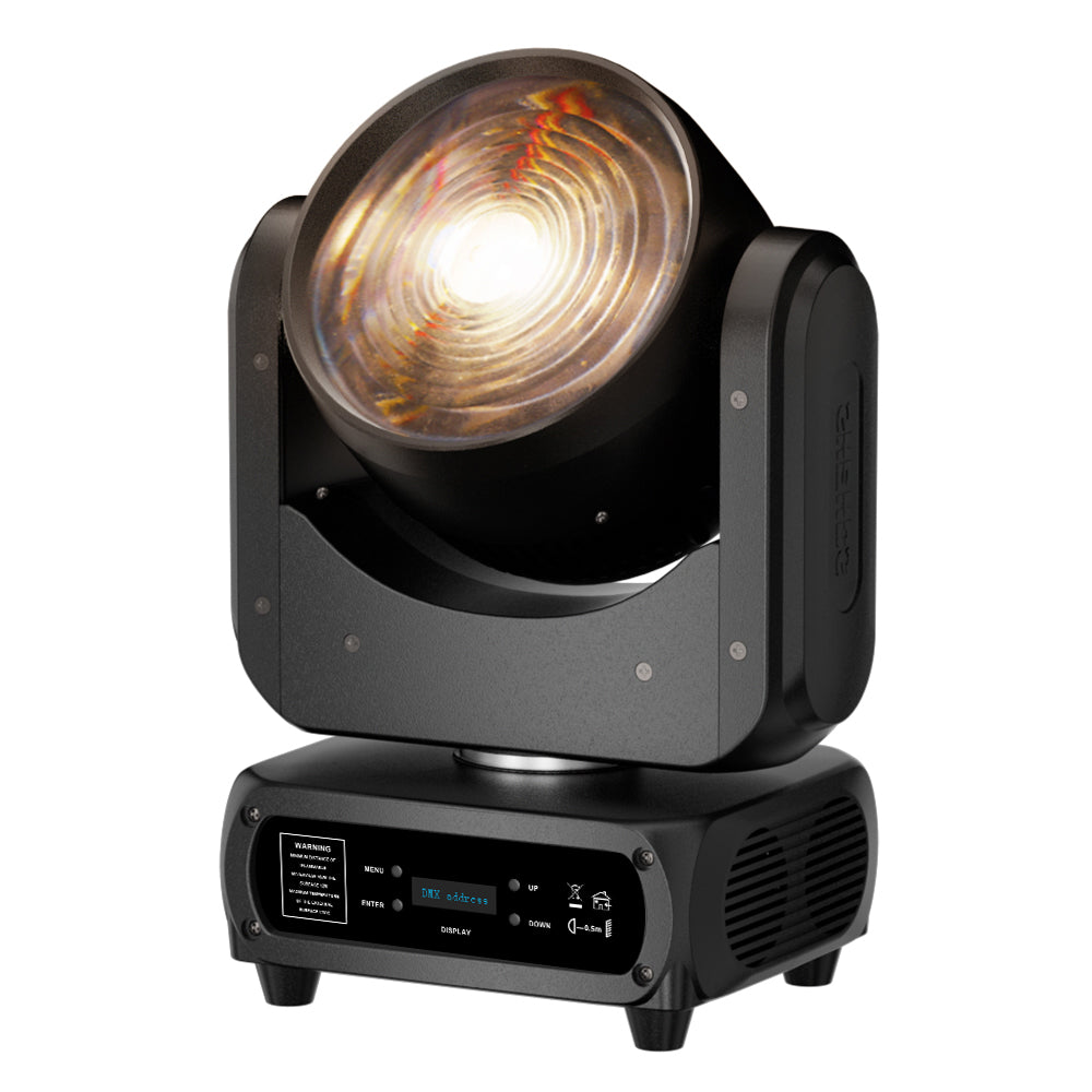 SHEHDS 120W RGBW LED Wash Moving Head Light – CTO Filter, High Saturation