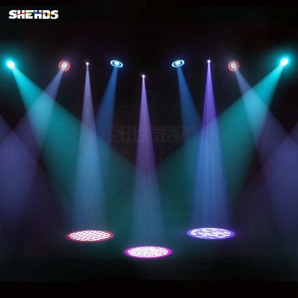 8 prismes LED 160W Gobo lumière avec LCD phares mobiles affichage effet de scène éclairage pour DJ Disco scène Performance scène Concert mariage