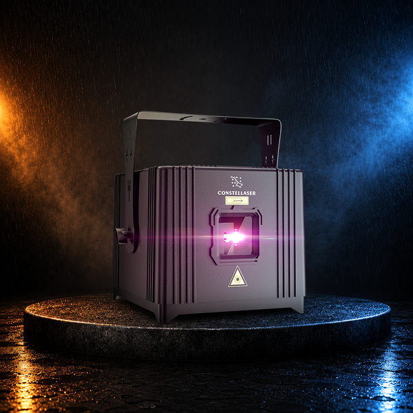 Constellaser APP-gesteuertes 6 W RGB wasserdichtes Animations-Laserlicht, wiederaufladbar, integriertes Gehäuse