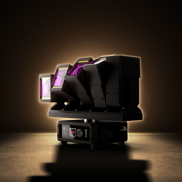 GalaxyJet LED Beam 5x60W RGBW 5 Moving Head Wave Bar Light Matrix Lighting For DJ Club Party