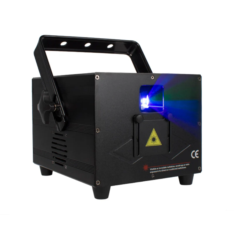 SHEHDS effet 3D polychrome 3W RGB Laser Scanner lumières DJ fête Bar projecteur éclairage de scène