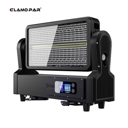 GLAMOPAR Waterproof LED 1000W RGB Strobe Moving  Head Lighting
