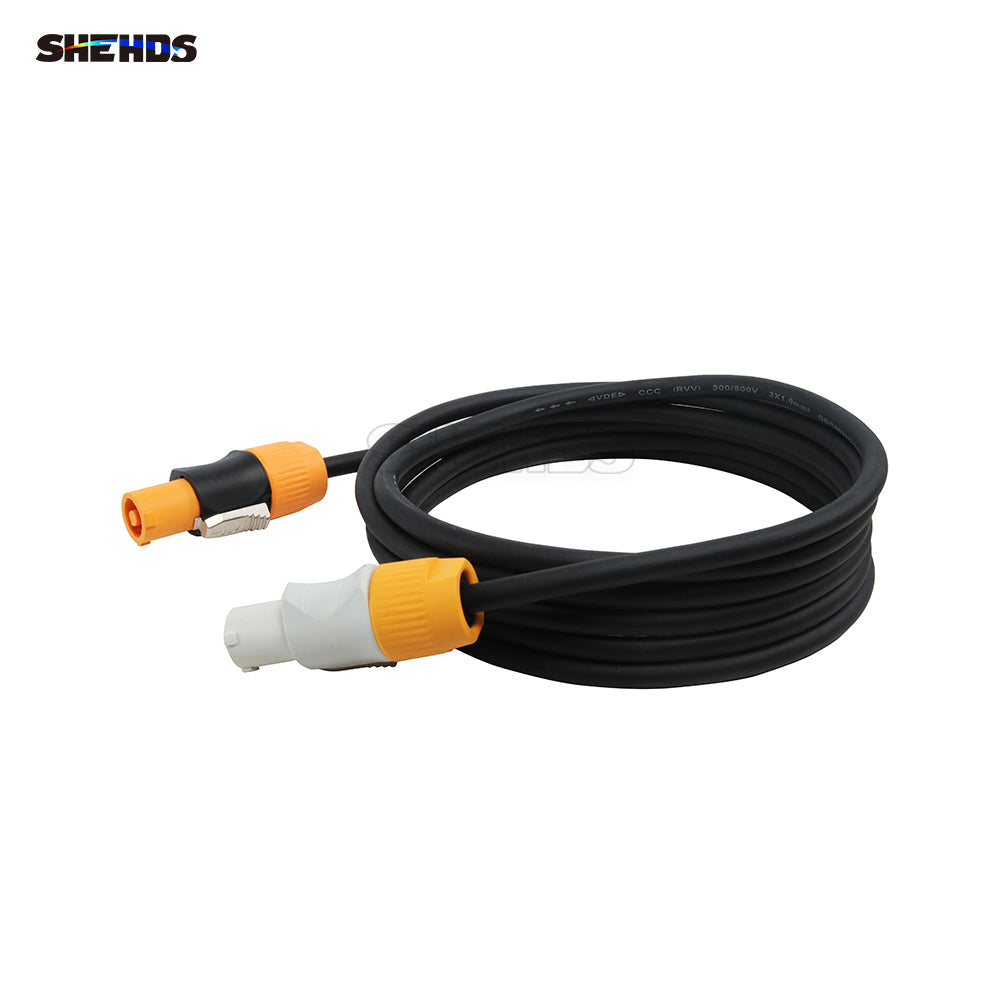 SHEHDS Waterdichte PowerCon-kabel/DMX-kabel/PowerCon naar PowerCon-kabel (hand in hand)
