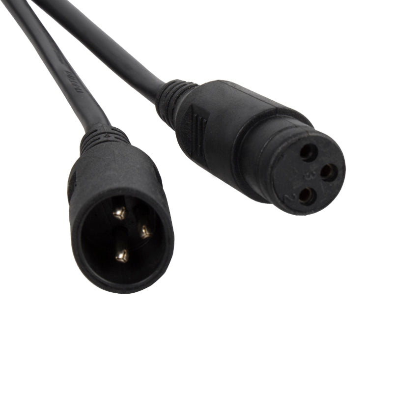 ШЭХДС резиновые кабели DMX, высококачественный 3-контактный кабель DMX для подключения сигнала для освещения сцены