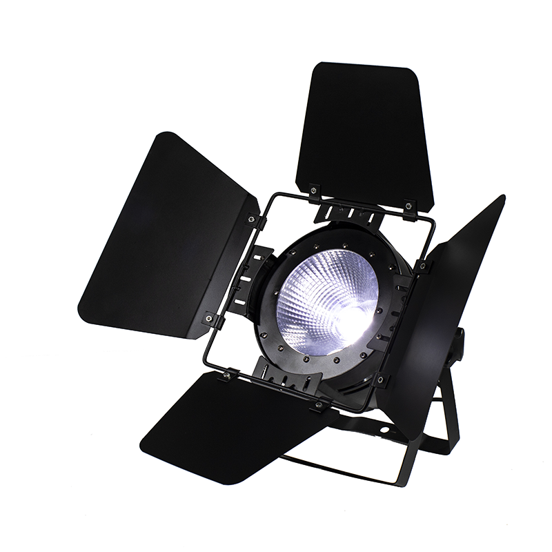 LED Par COB 200W RGBWA+UV 6IN1 Blinder Verlichting met/zonder Staldeur voor Performance Stage